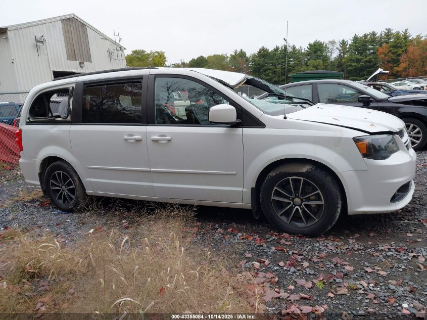 2017 Dodge Grand Caravan Gt VIN: 2C4RDGEG6HR596761 Lot: 43832961