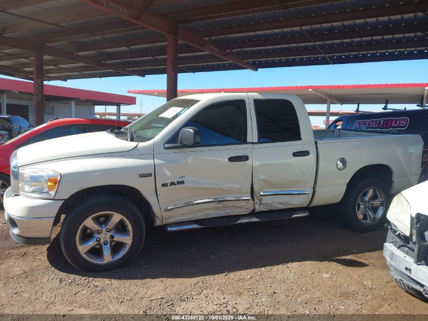 2008 Dodge Ram 1500 Slt VIN: 1D7HU18258J164035 Lot: 43355122