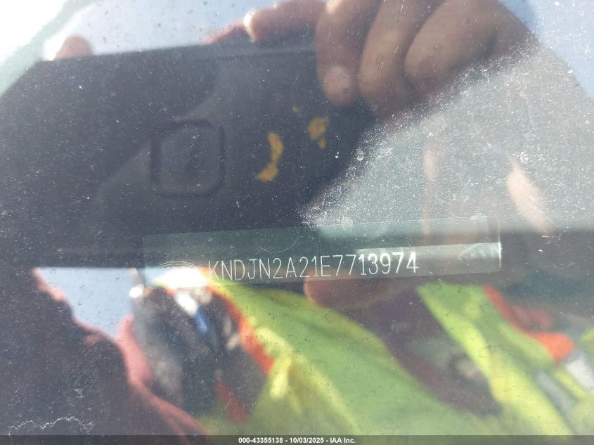 2014 Kia Soul VIN: KNDJN2A21E7713974 Lot: 43355138