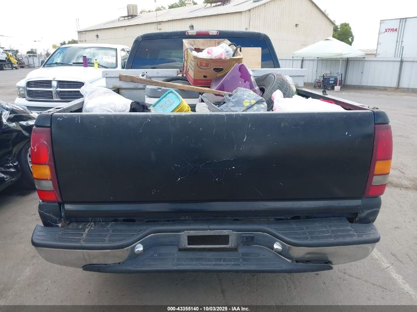 2000 Chevrolet Silverado 1500 Ls VIN: 2GCEC19T6Y1376833 Lot: 43355140