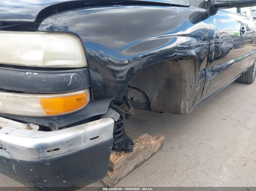 2000 Chevrolet Silverado 1500 Ls VIN: 2GCEC19T6Y1376833 Lot: 43355140
