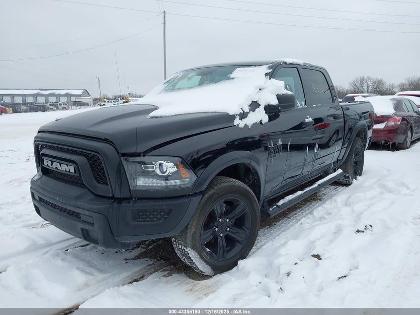 Vin: 1c6rr7lgxps580684, lot: 43849871, ram 1500 classic warlock  4x4 5'7 box 20232