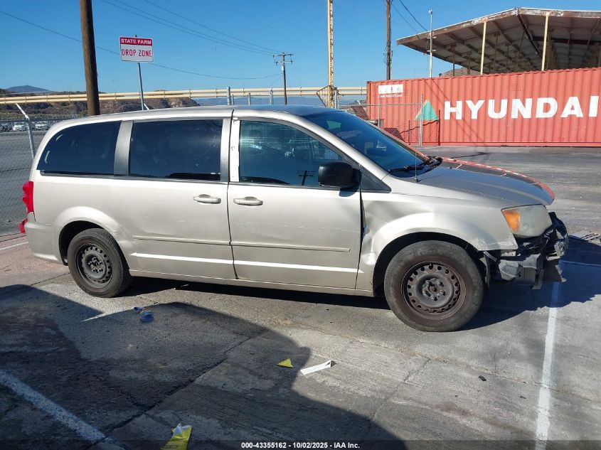 2012 Dodge Grand Caravan Se/Avp VIN: 2C4RDGBG5CR360051 Lot: 43355162