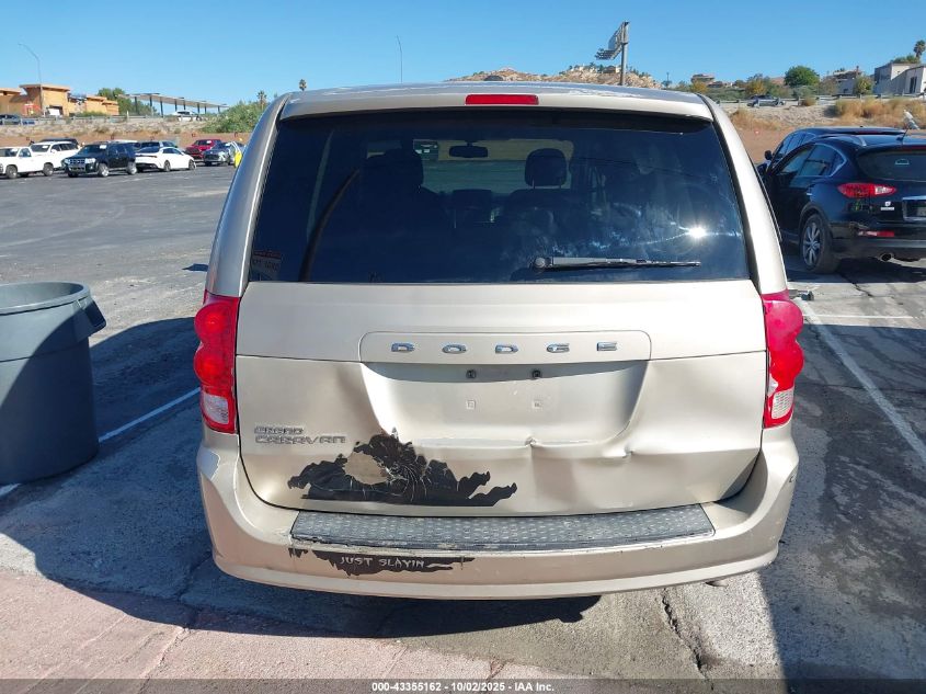 2012 Dodge Grand Caravan Se/Avp VIN: 2C4RDGBG5CR360051 Lot: 43355162