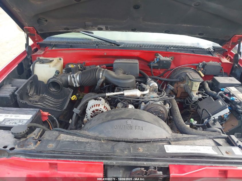 1998 GMC Sierra 1500 Sl Wideside VIN: 2GTEK19RXW1539777 Lot: 43355170