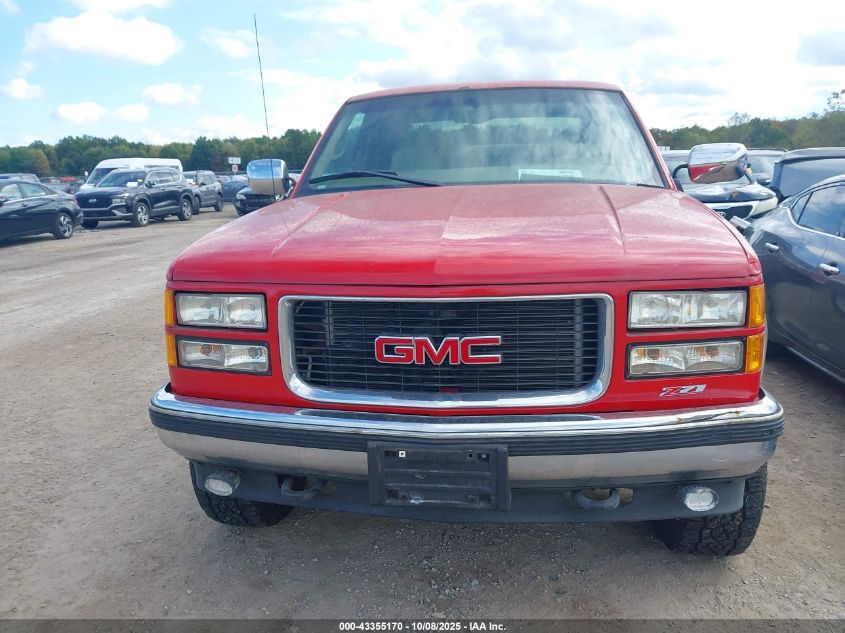 1998 GMC Sierra 1500 Sl Wideside VIN: 2GTEK19RXW1539777 Lot: 43355170