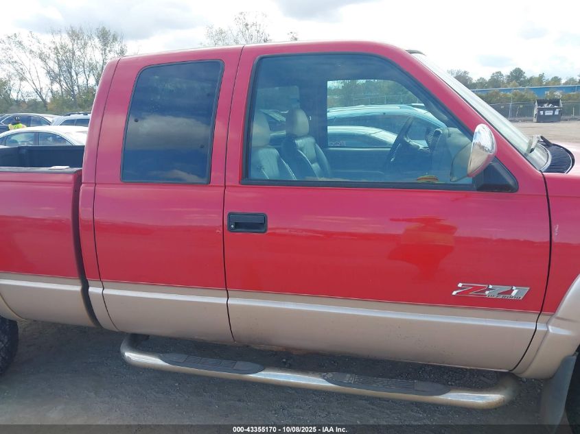 1998 GMC Sierra 1500 Sl Wideside VIN: 2GTEK19RXW1539777 Lot: 43355170