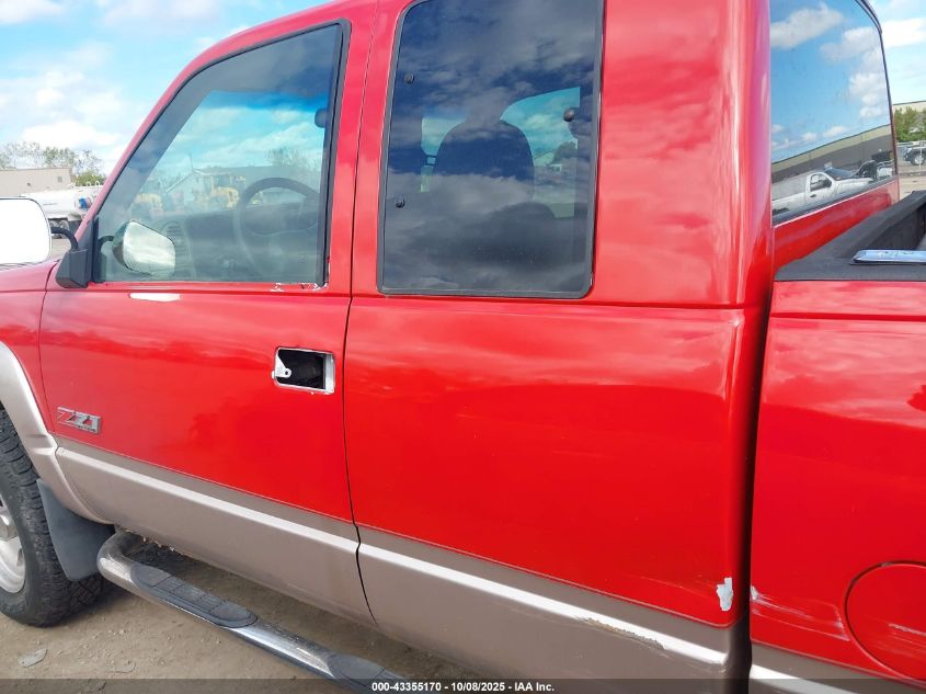 1998 GMC Sierra 1500 Sl Wideside VIN: 2GTEK19RXW1539777 Lot: 43355170