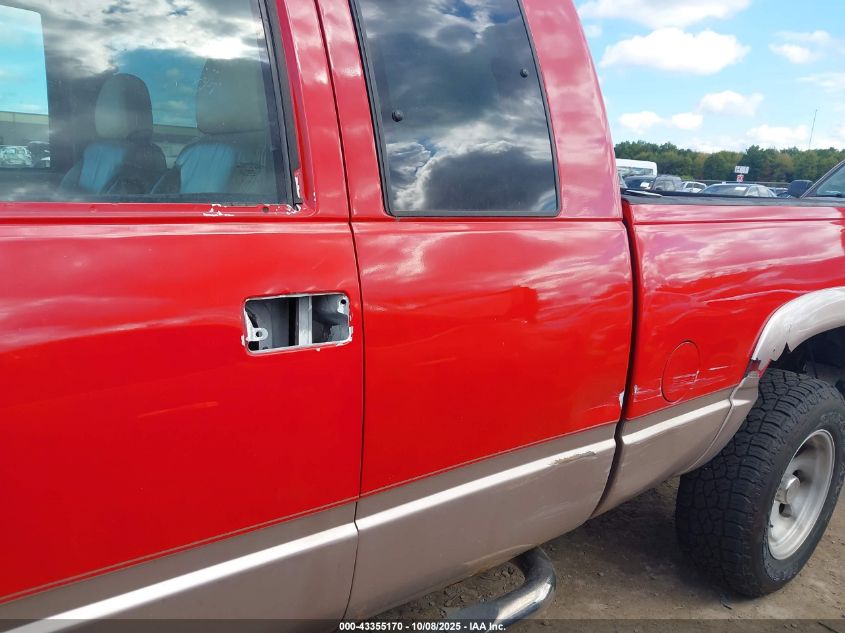 1998 GMC Sierra 1500 Sl Wideside VIN: 2GTEK19RXW1539777 Lot: 43355170