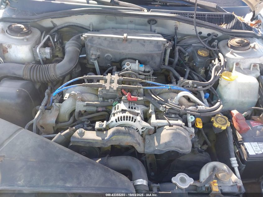 2002 Subaru Legacy Gt VIN: 4S3BE645227209236 Lot: 43355203