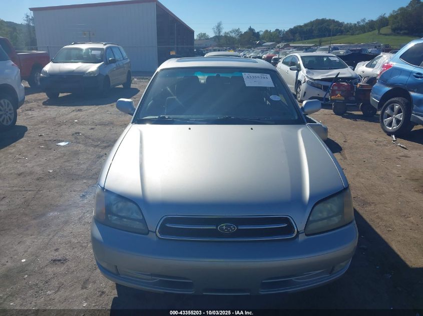 2002 Subaru Legacy Gt VIN: 4S3BE645227209236 Lot: 43355203