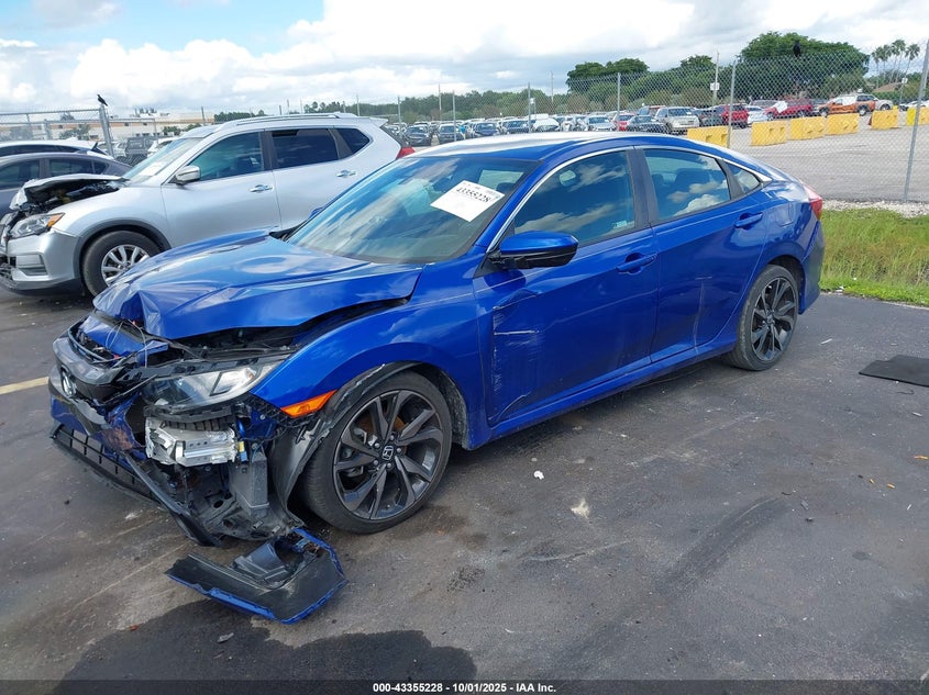 2021 HONDA CIVIC SPORT - 2HGFC2F89MH533770