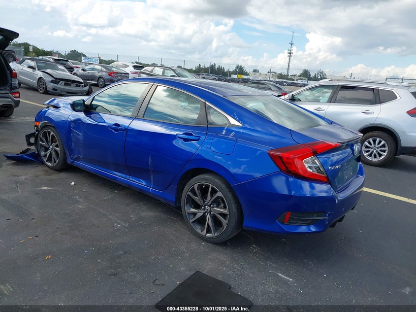 2021 HONDA CIVIC SPORT - 2HGFC2F89MH533770
