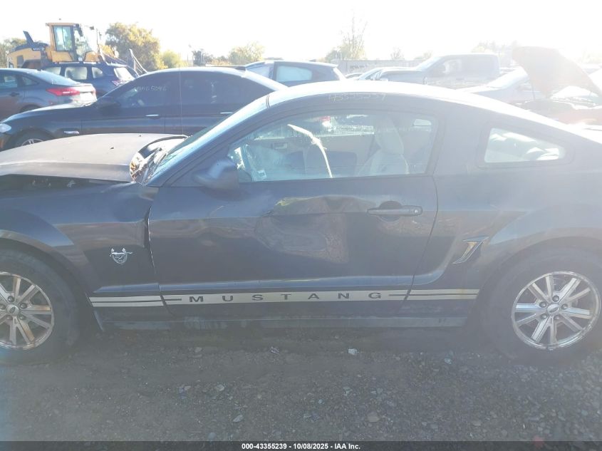 2009 Ford Mustang V6 VIN: 1ZVHT80N595111130 Lot: 43355239