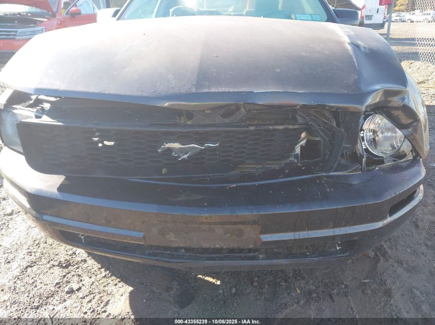 2009 Ford Mustang V6 VIN: 1ZVHT80N595111130 Lot: 43355239