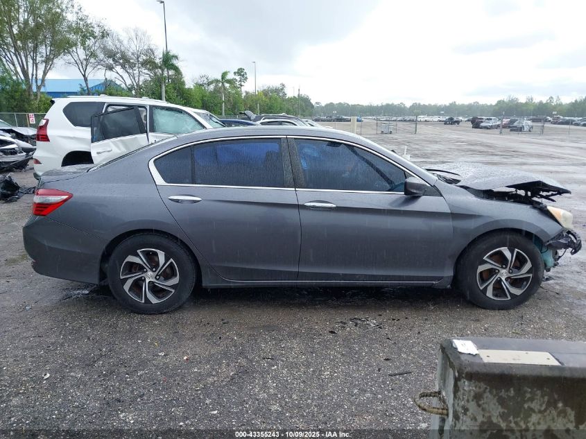 2016 Honda Accord Lx VIN: 1HGCR2F31GA091205 Lot: 43355243