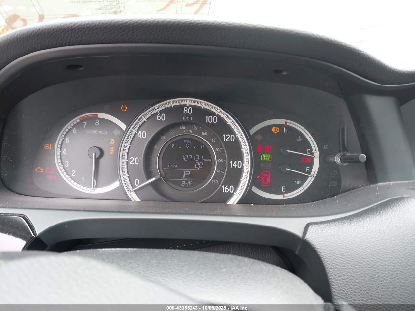 2016 Honda Accord Lx VIN: 1HGCR2F31GA091205 Lot: 43355243