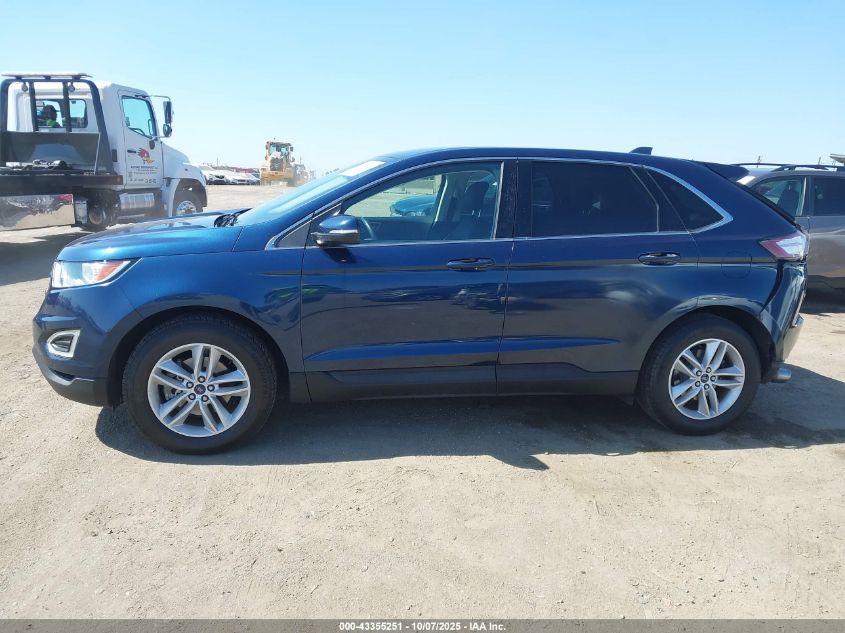 2017 Ford Edge Sel VIN: 2FMPK3J91HBC65135 Lot: 43355251
