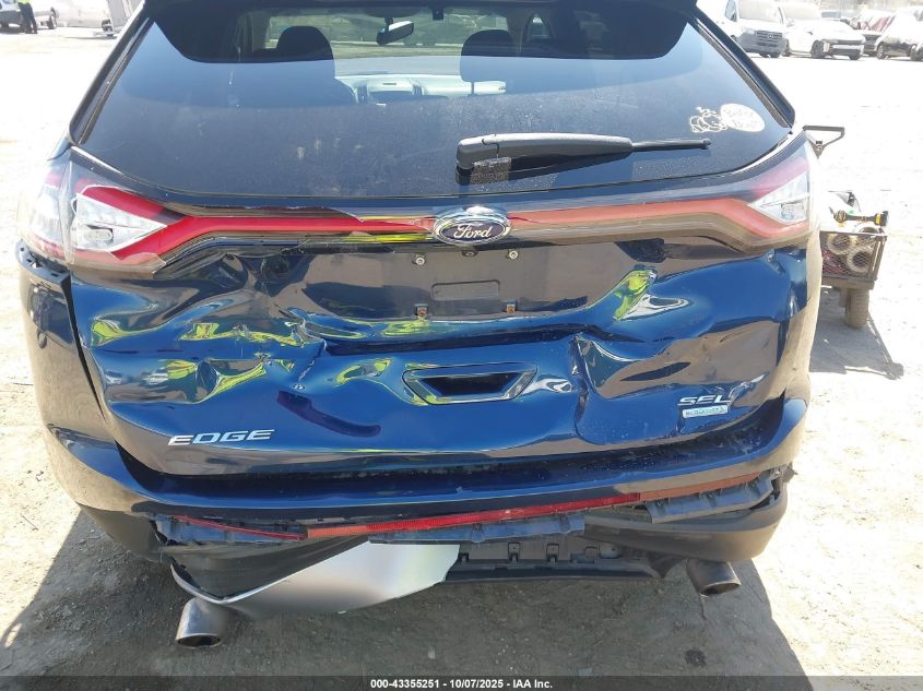 2017 Ford Edge Sel VIN: 2FMPK3J91HBC65135 Lot: 43355251