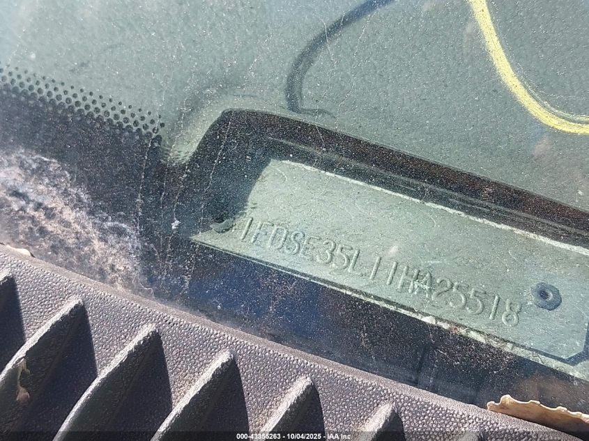 2001 Ford E-350 Cutaway Standard VIN: 1FDSE35L11HA25518 Lot: 43355263