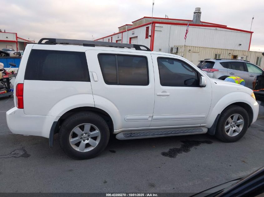 2008 Nissan Pathfinder Se VIN: 5N1AR18U28C665043 Lot: 43355270