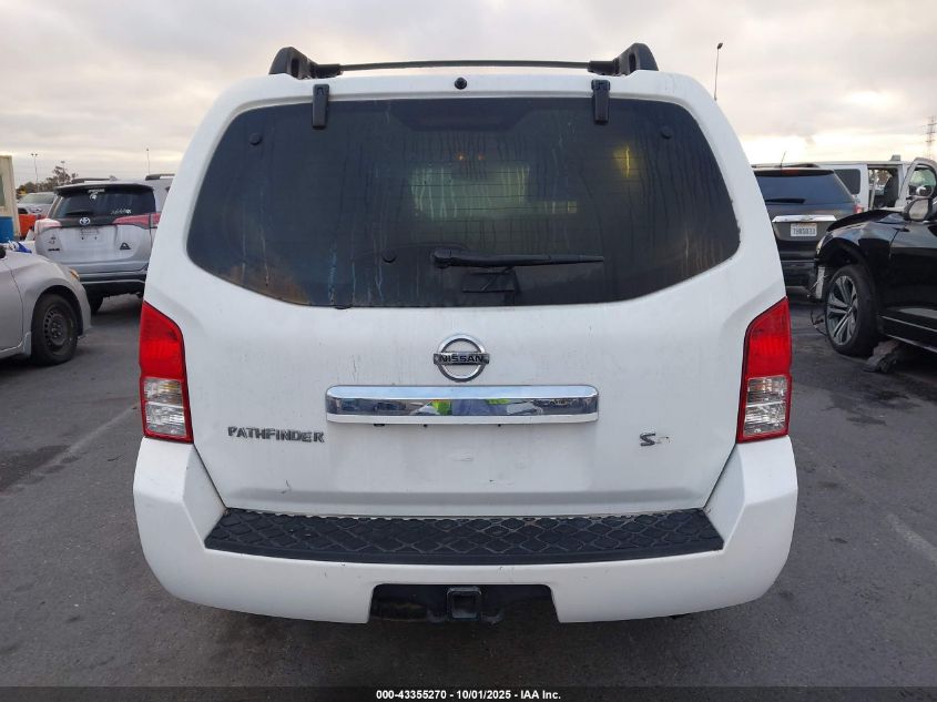 2008 Nissan Pathfinder Se VIN: 5N1AR18U28C665043 Lot: 43355270