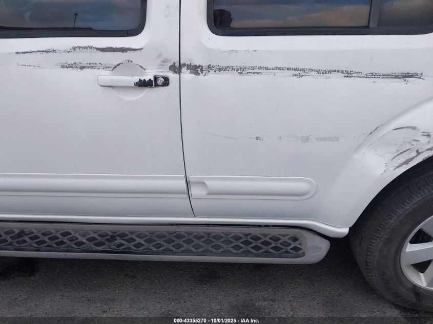 2008 Nissan Pathfinder Se VIN: 5N1AR18U28C665043 Lot: 43355270