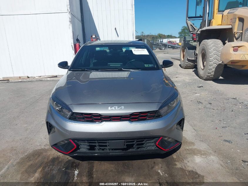 2022 Kia Forte Gt-Line VIN: 3KPF54AD1NE477748 Lot: 43355297