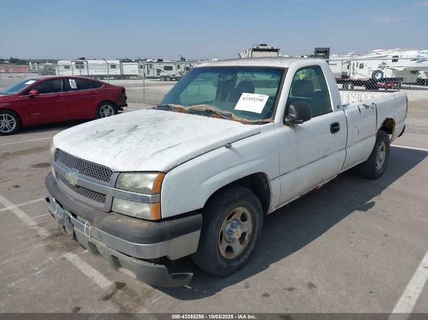 2003 Chevrolet Silverado 1500 Work Truck VIN: 1GCEC14T23Z109471 Lot: 43355298