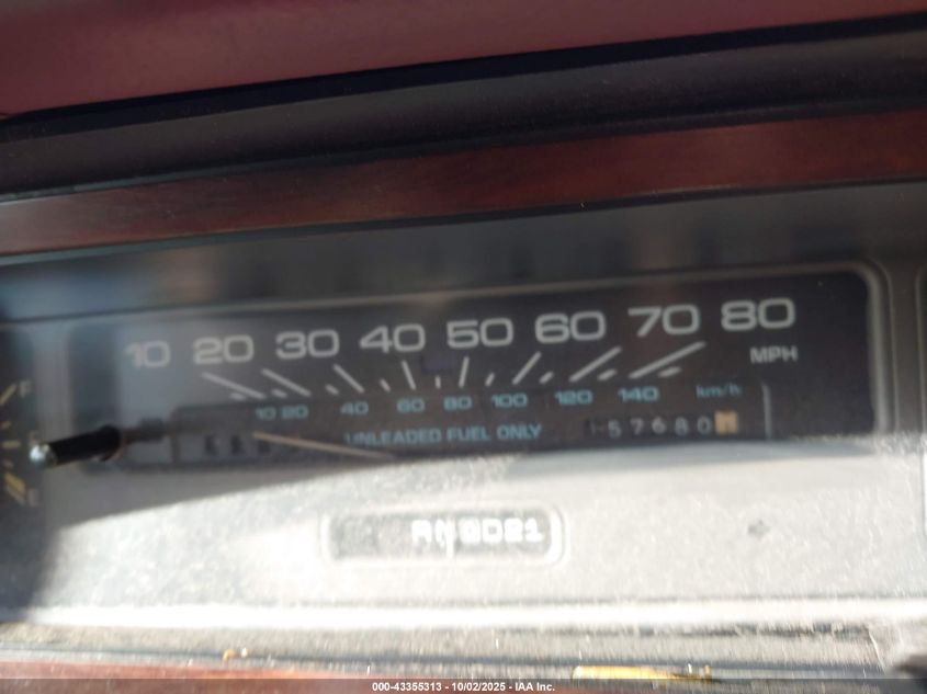 1991 Chevrolet Caprice Classic Ltz VIN: 1G1BN53E5MW102923 Lot: 43355313