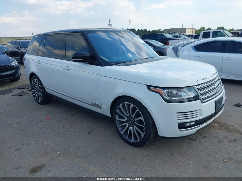 LAND ROVER RANGE ROVER 5.0L V8 SUPERCHARGED