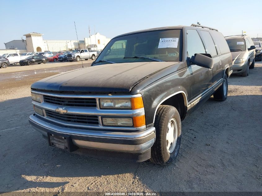 1999 Chevrolet Suburban 1500 Lt VIN: 3GNEC16R7XG177487 Lot: 43355346