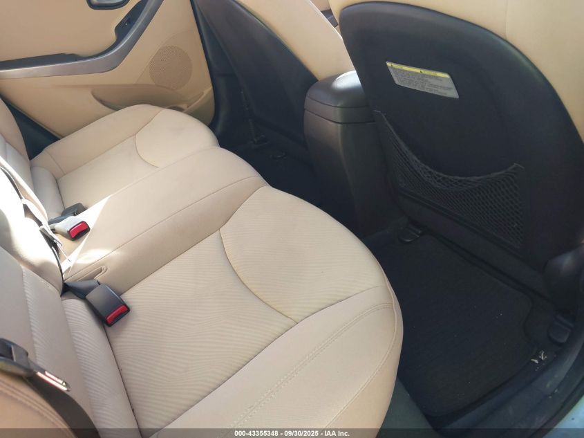 2013 Hyundai Elantra Gls VIN: KMHDH4AE5DU727219 Lot: 43355348