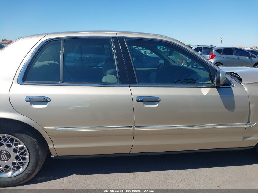 1999 Mercury Grand Marquis Gs VIN: 2MEFM74W4XX707957 Lot: 43355350