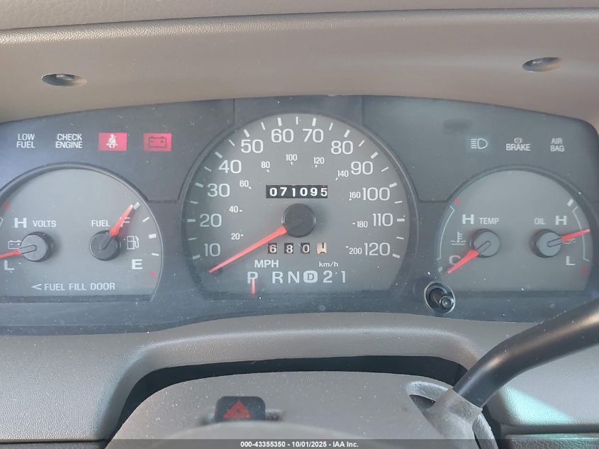 1999 Mercury Grand Marquis Gs VIN: 2MEFM74W4XX707957 Lot: 43355350