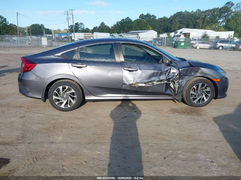 2018 Honda Civic Ex VIN: 2HGFC2F73JH501979 Lot: 43355356