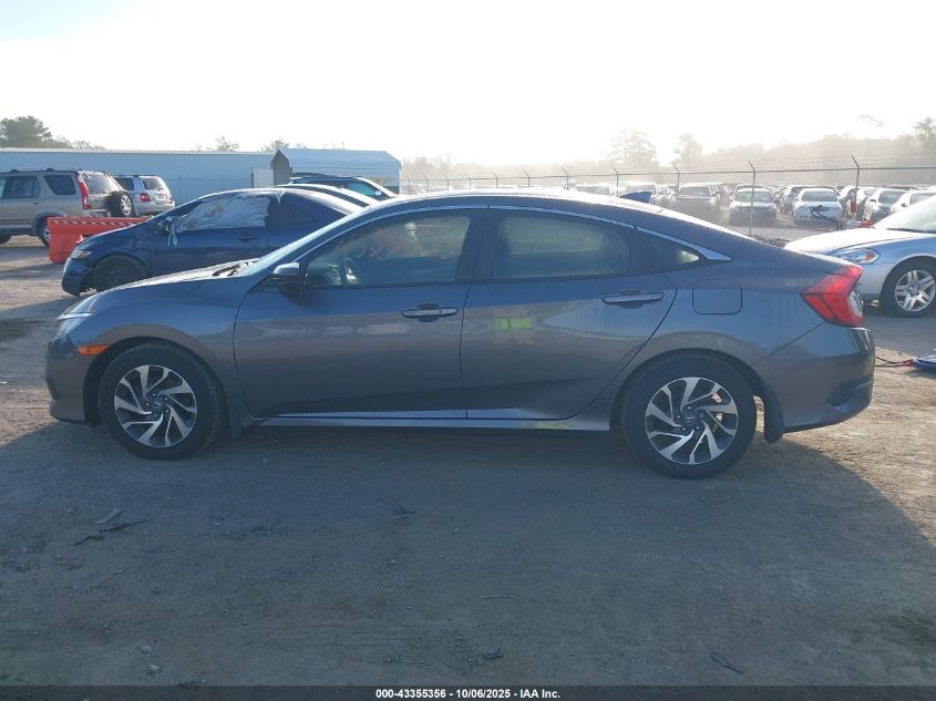 2018 Honda Civic Ex VIN: 2HGFC2F73JH501979 Lot: 43355356