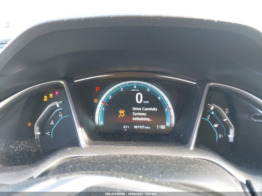 2018 Honda Civic Ex VIN: 2HGFC2F73JH501979 Lot: 43355356