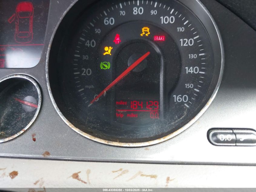 2008 Volkswagen Passat Turbo VIN: WVWJK73C58E251656 Lot: 43355358