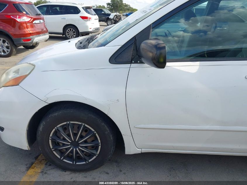 2009 Toyota Sienna Le VIN: 5TDZK23C59S251660 Lot: 43355359