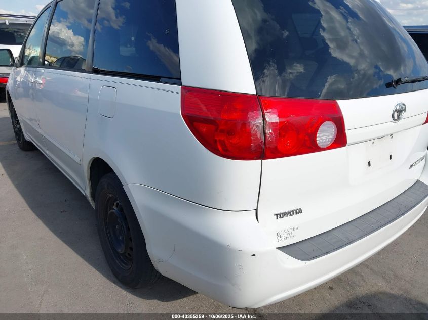 2009 Toyota Sienna Le VIN: 5TDZK23C59S251660 Lot: 43355359