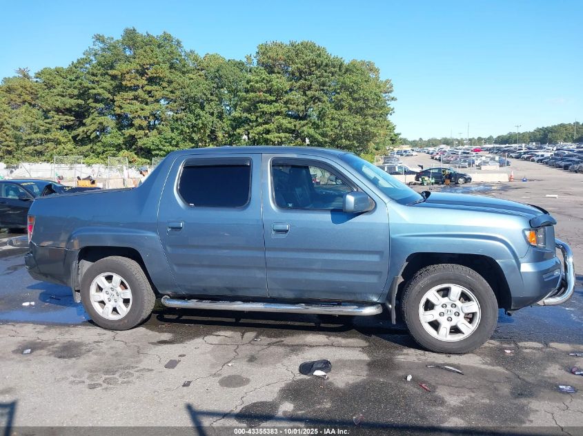 2007 Honda Ridgeline Rtl VIN: 2HJYK16537H534553 Lot: 43355383