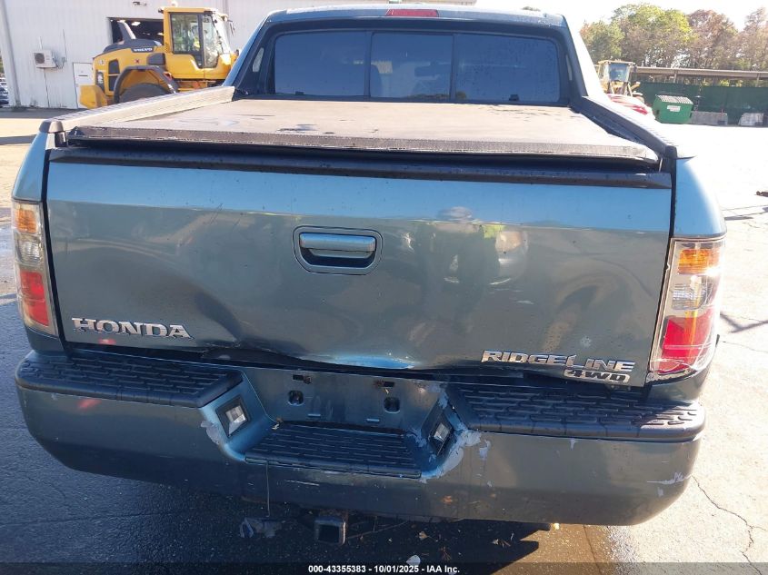 2007 Honda Ridgeline Rtl VIN: 2HJYK16537H534553 Lot: 43355383