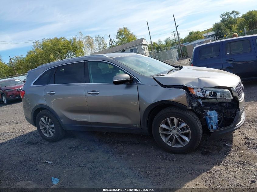 2016 Kia Sorento 2.4L Lx VIN: 5XYPGDA37GG049680 Lot: 43355413