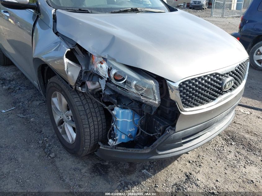 2016 Kia Sorento 2.4L Lx VIN: 5XYPGDA37GG049680 Lot: 43355413