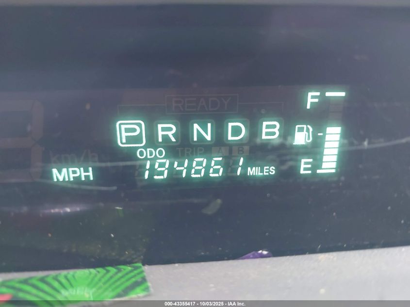 2001 Toyota Prius VIN: JT2BK12U310009696 Lot: 43355417