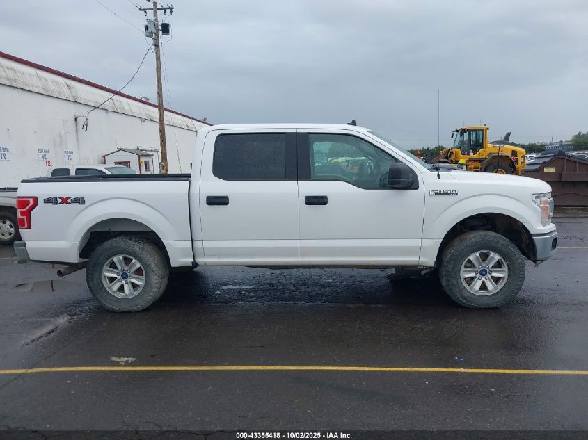 2019 Ford F-150 Xlt VIN: 1FTEW1E47KKE17905 Lot: 43355418