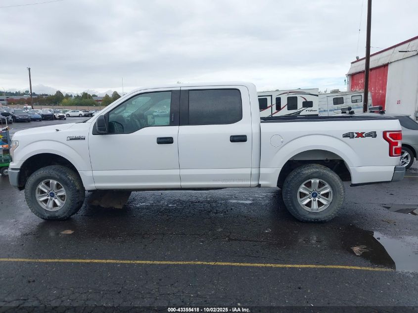 2019 Ford F-150 Xlt VIN: 1FTEW1E47KKE17905 Lot: 43355418