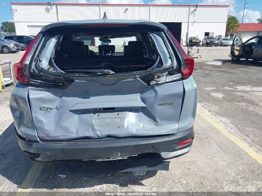 2020 Honda Cr-V Awd Ex-L VIN: 2HKRW2H82LH604586 Lot: 43355426