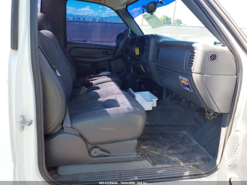 2006 Chevrolet Silverado 1500 Work Truck VIN: 3GCEC14X76G231959 Lot: 43355448